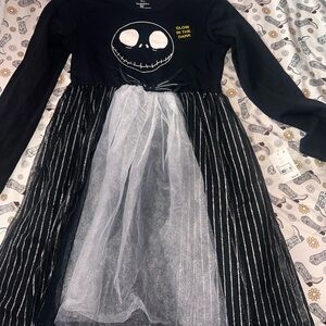 Disney the nightmare before Christmas Glow-in-the-Dark Kids Dress
